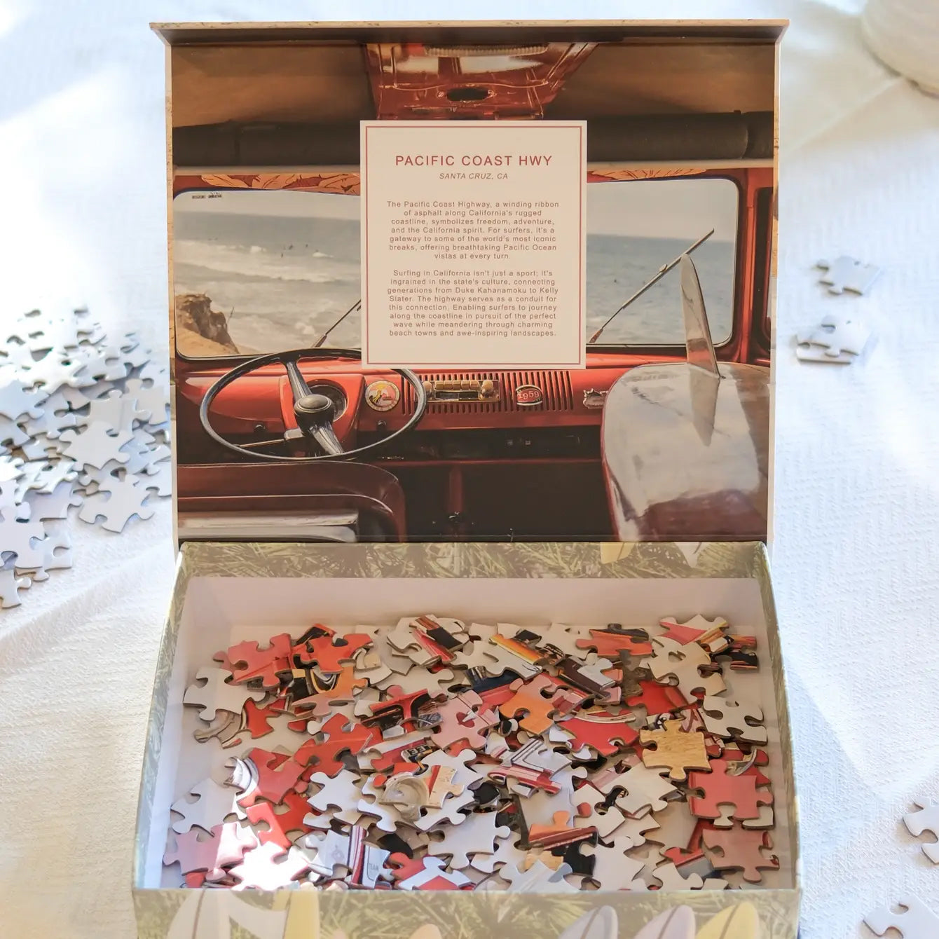 Surf Bus 500 Piece Puzzle – Johnny Vacay